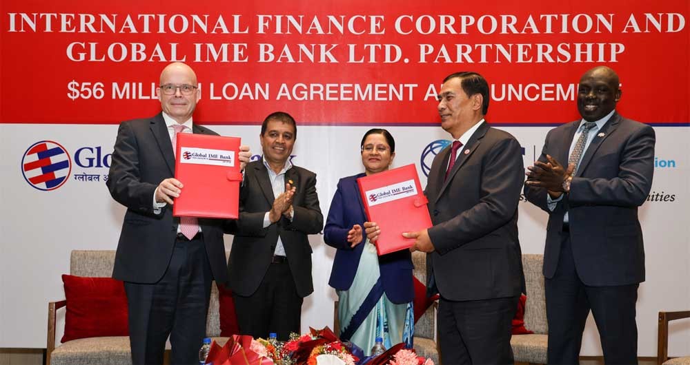 IFC's $56 million loan to Global IME Bank